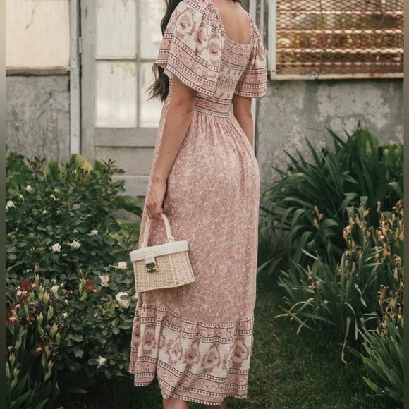 Jessakae pink floral detailed dress - Picture 2 of 6